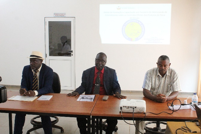 <p>
	Servi&ccedil;o de Inspe&ccedil;&atilde;o Sanit&aacute;ria do Pescado e Estabelecimentos de Pesca do INIPO promovem a&ccedil;&atilde;o de sensibiliza&ccedil;&atilde;o dos parceiros</p>
